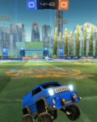  火箭联盟车球大战升级，空中特技决胜毫厘之间  