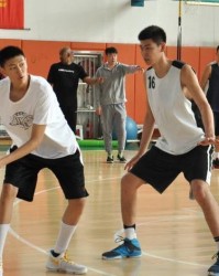 青年男篮集训备战亚洲锦标赛