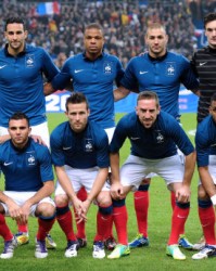  国际友谊赛，法国队主场轻取比利时