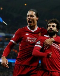  英超榜首大战，利物浦击败曼城夺魁
