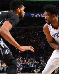  恩比德内线称霸，76人主场轻取尼克斯队